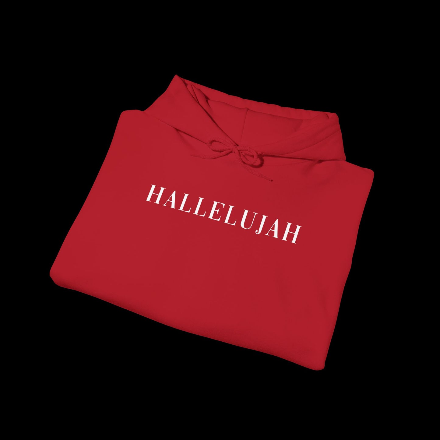 Hallelujah Hooded Sweatshirt | Comfort Wear, Unisex Fashion, Faith-Inspired Apparel, Cozy Gift, Relaxed Style