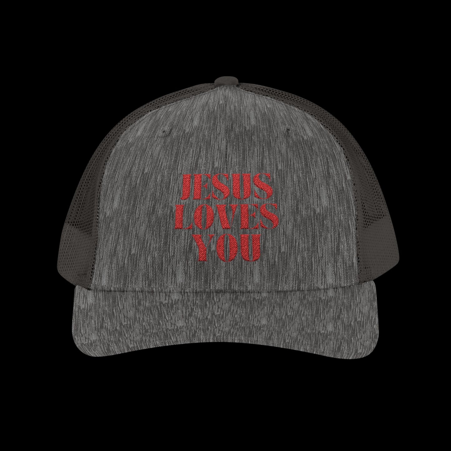 Jesus Loves You Snapback Trucker Cap