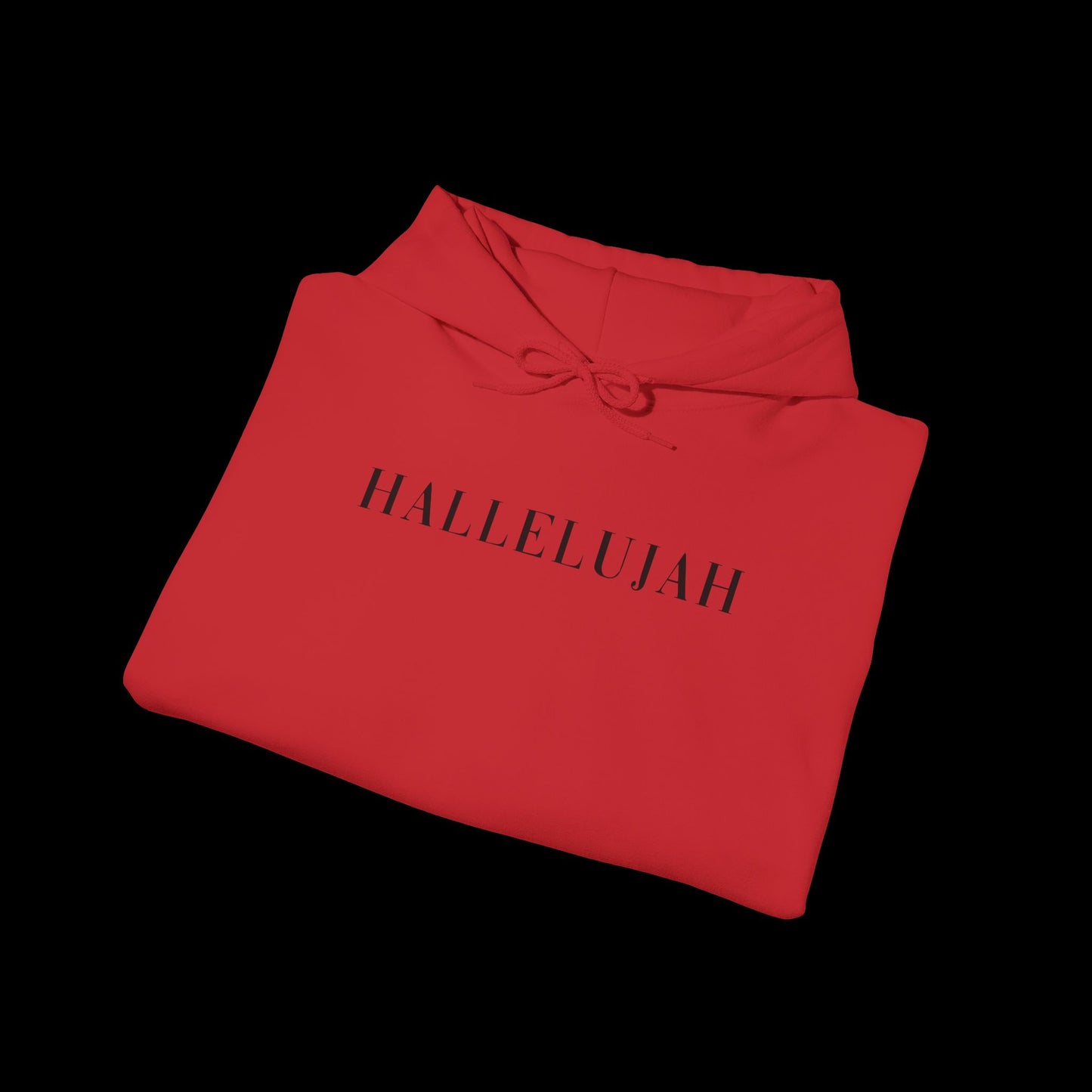 Hallelujah Hooded Sweatshirt | Comfort Wear, Unisex Fashion, Faith-Inspired Apparel, Cozy Gift, Relaxed Style