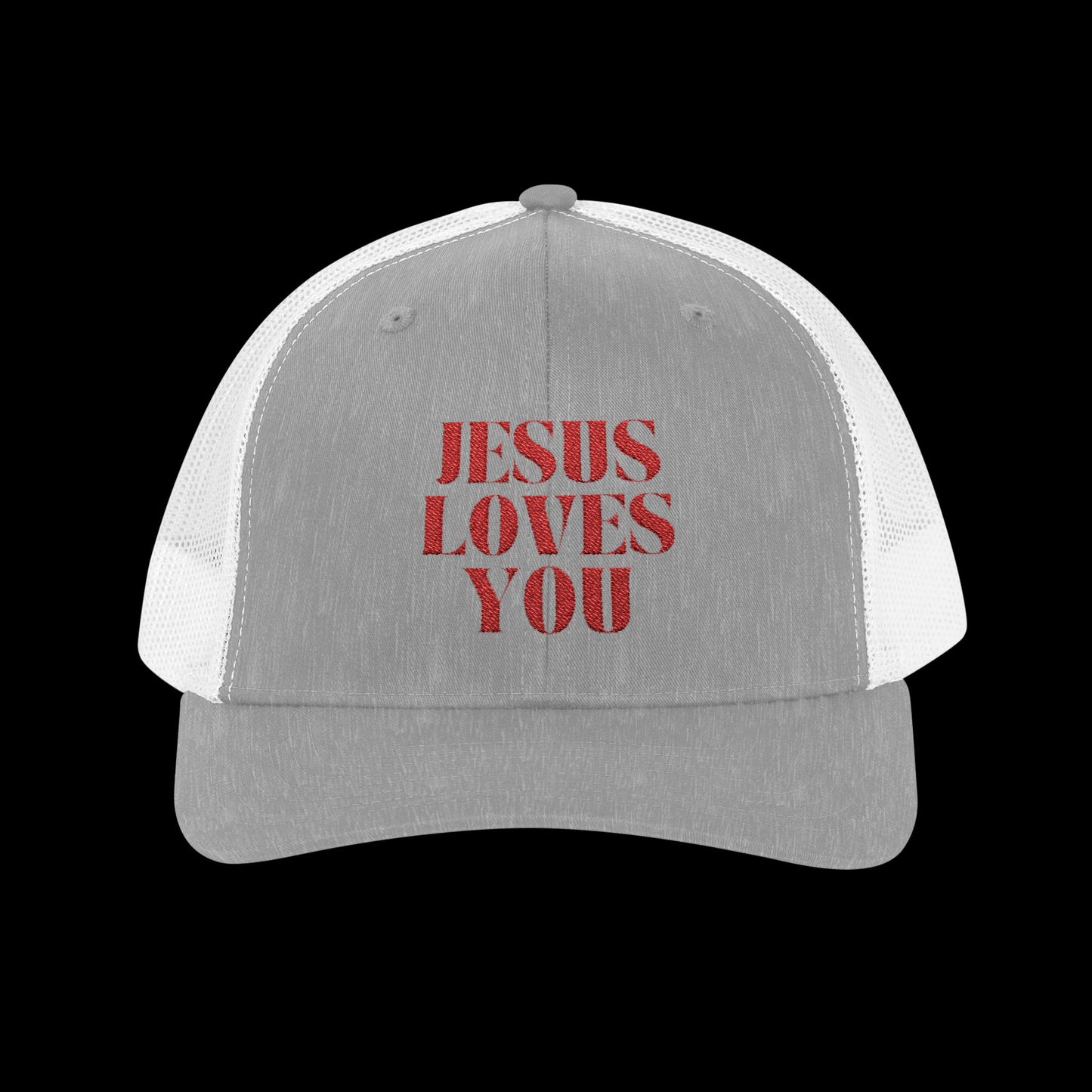 Jesus Loves You Snapback Trucker Cap