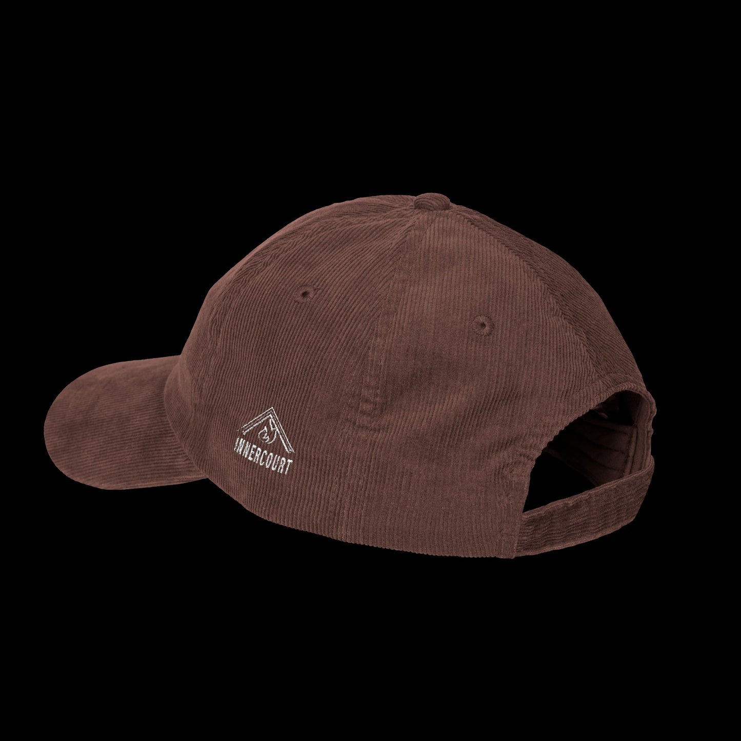 Vintage Corduroy Cap with 'Hallelujah' Embroidery, Casual Hat, Gift for Music Lovers, Trendy Accessory, Holiday Apparel