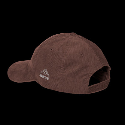 Vintage Corduroy Cap with 'Hallelujah' Embroidery, Casual Hat, Gift for Music Lovers, Trendy Accessory, Holiday Apparel