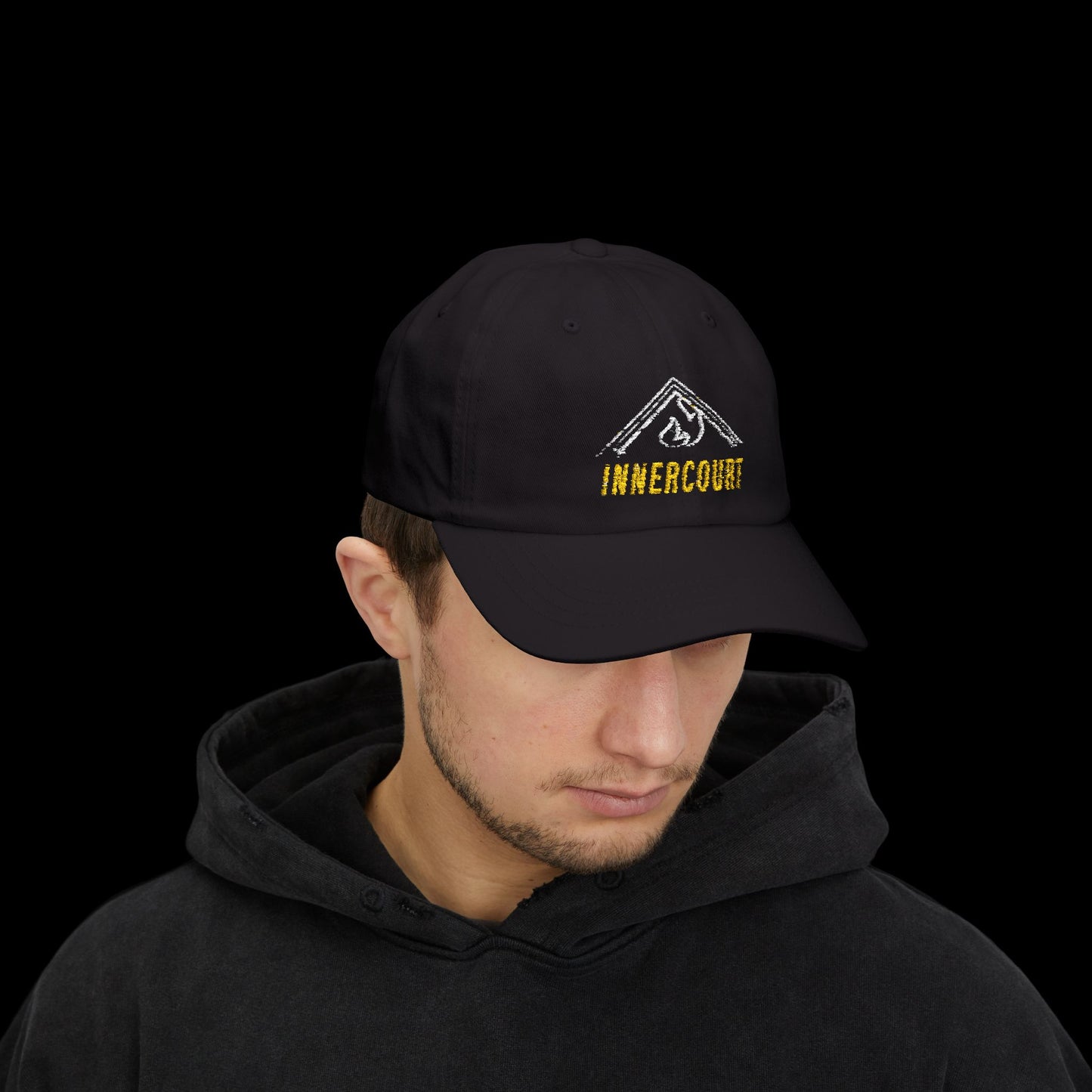 Classic Dad Cap with Innercourt Design - Stylish Headwear for Casual Days, Gift for Fathers, Outdoor Adventures, Everyday Fashion