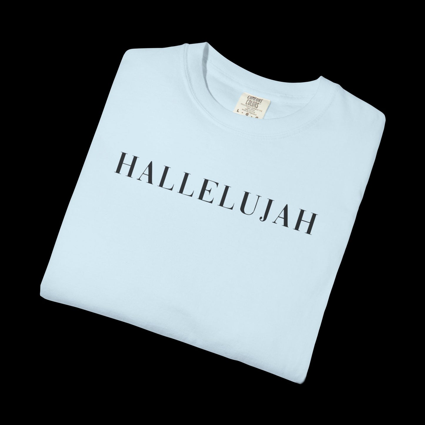 Hallelujah Graphic T-Shirt | Unisex Vintage Tee for Faith & Adventure | Perfect for Casual Wear, Gifts, Church Events, or Summer Outings