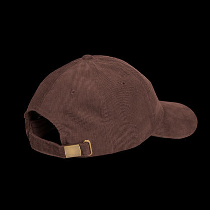 Vintage Corduroy Cap with 'Hallelujah' Embroidery, Casual Hat, Gift for Music Lovers, Trendy Accessory, Holiday Apparel