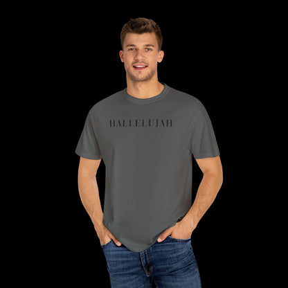 Hallelujah Graphic T-Shirt | Unisex Vintage Tee for Faith & Adventure | Perfect for Casual Wear, Gifts, Church Events, or Summer Outings