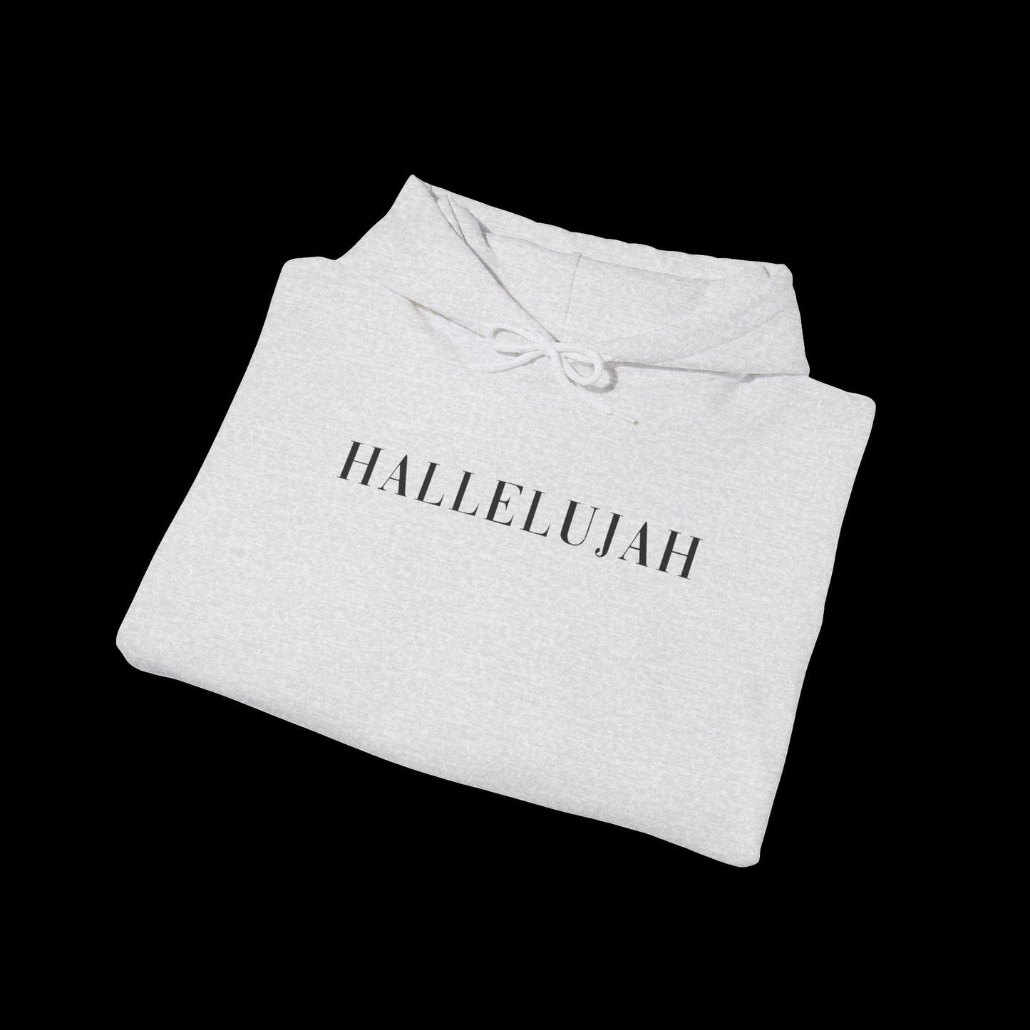 Hallelujah Hooded Sweatshirt | Comfort Wear, Unisex Fashion, Faith-Inspired Apparel, Cozy Gift, Relaxed Style