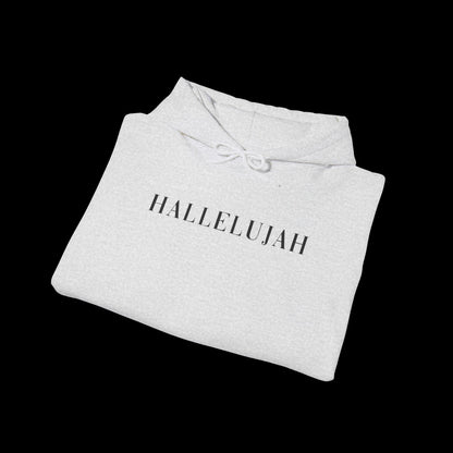 Hallelujah Hooded Sweatshirt | Comfort Wear, Unisex Fashion, Faith-Inspired Apparel, Cozy Gift, Relaxed Style