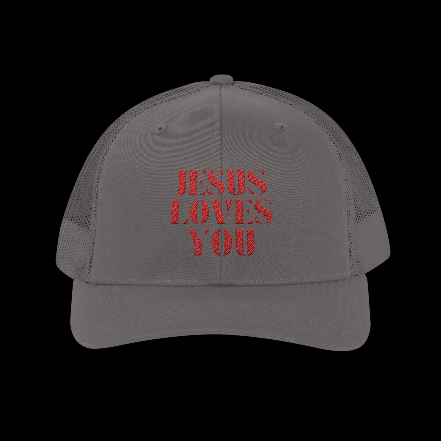 Jesus Loves You Snapback Trucker Cap
