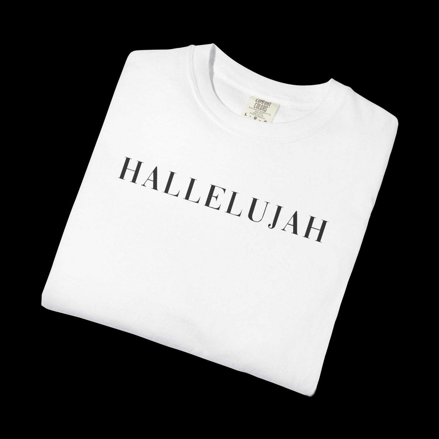 Hallelujah Graphic T-Shirt | Unisex Vintage Tee for Faith & Adventure | Perfect for Casual Wear, Gifts, Church Events, or Summer Outings