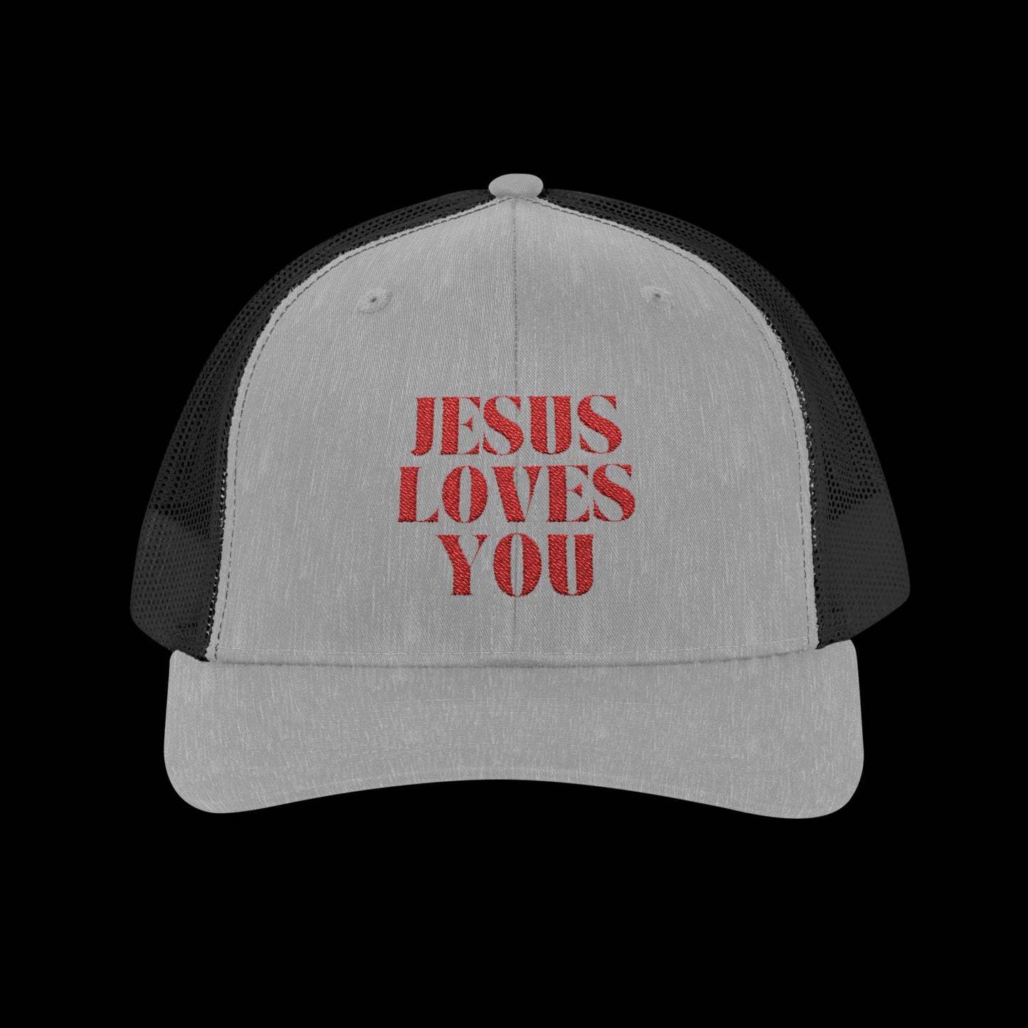 Jesus Loves You Snapback Trucker Cap