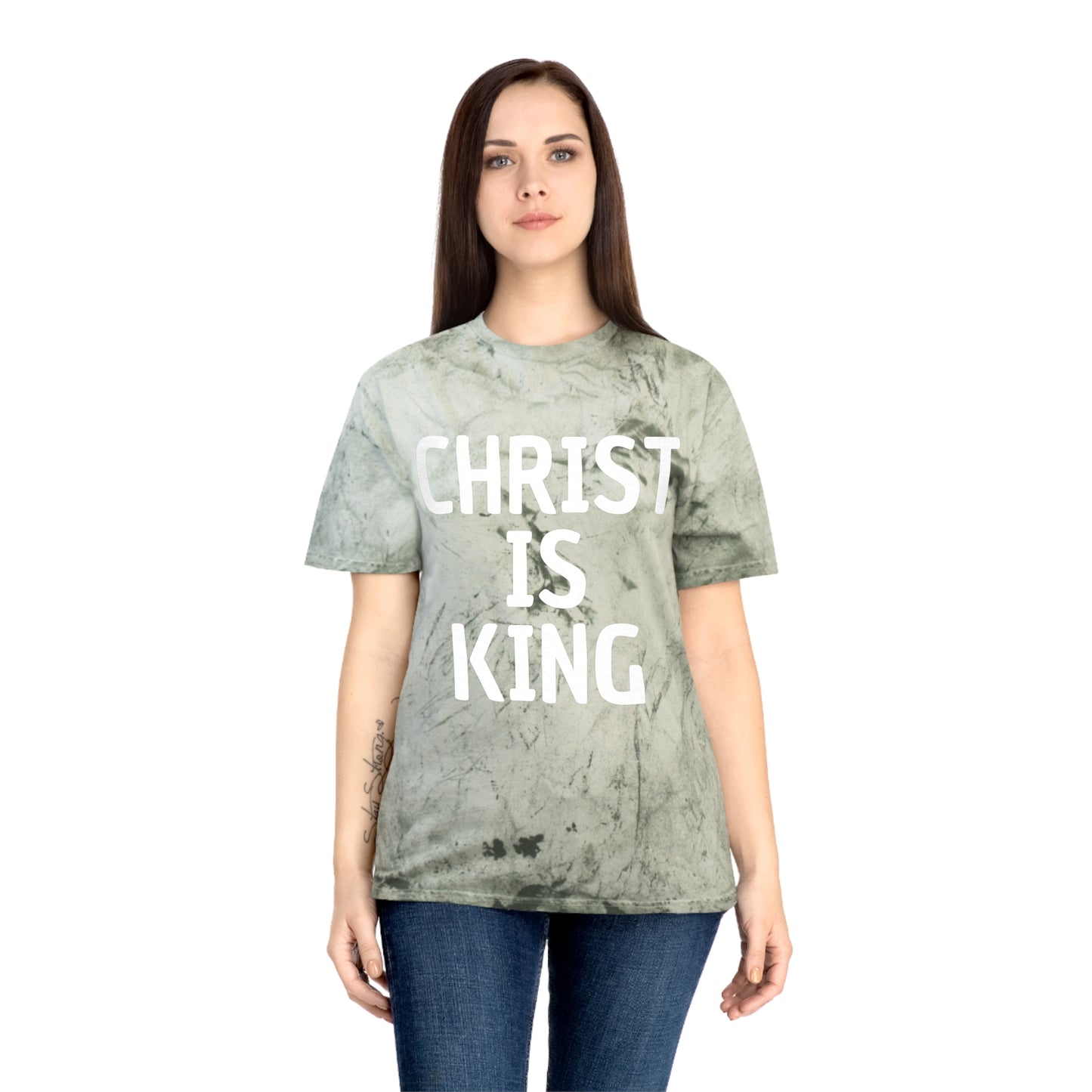 Christ Is King - Colorblast Comfort Colors Tee