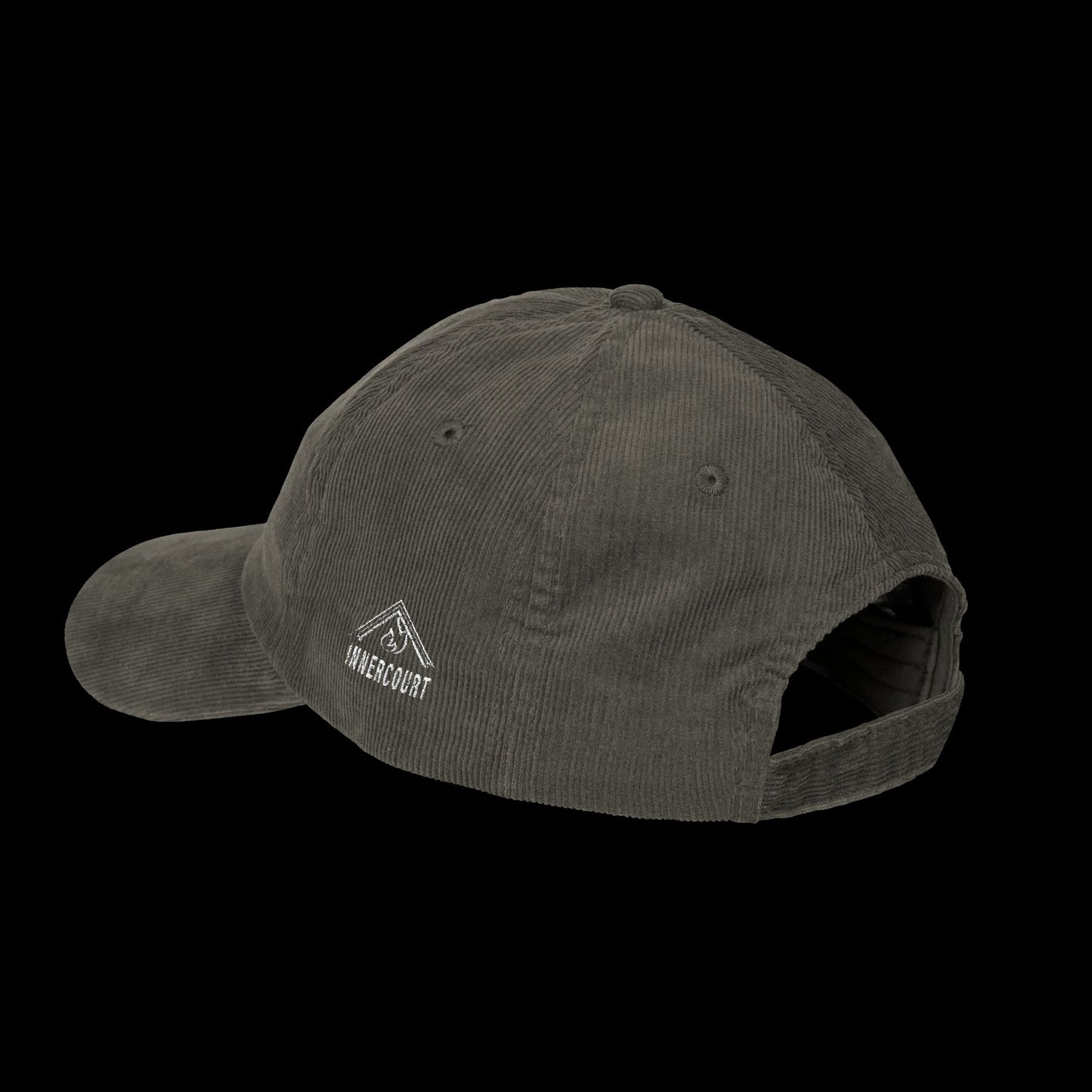Vintage Corduroy Cap with 'Hallelujah' Embroidery, Casual Hat, Gift for Music Lovers, Trendy Accessory, Holiday Apparel