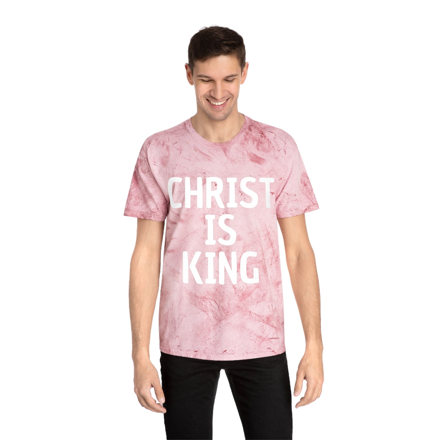 Christ Is King - Colorblast Comfort Colors Tee