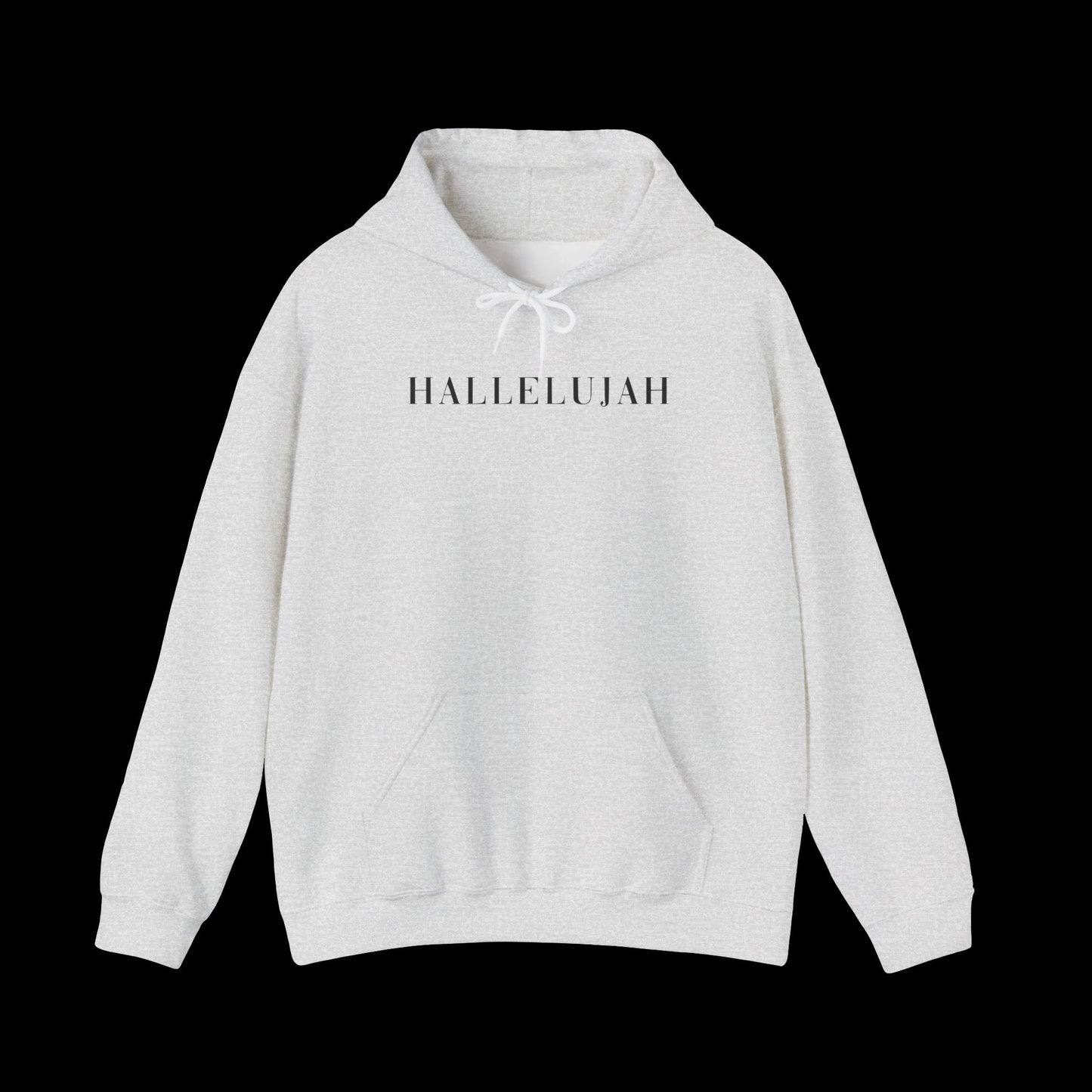 Hallelujah Hooded Sweatshirt | Comfort Wear, Unisex Fashion, Faith-Inspired Apparel, Cozy Gift, Relaxed Style
