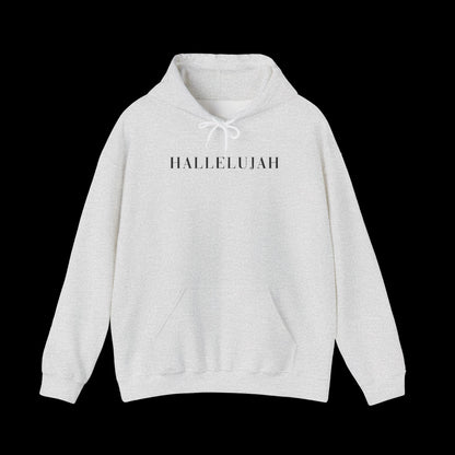 Hallelujah Hooded Sweatshirt | Comfort Wear, Unisex Fashion, Faith-Inspired Apparel, Cozy Gift, Relaxed Style