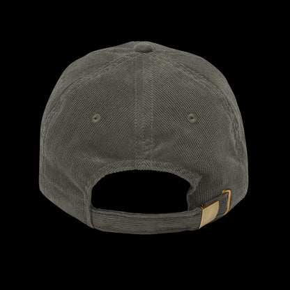 Vintage Corduroy Cap with 'Hallelujah' Embroidery, Casual Hat, Gift for Music Lovers, Trendy Accessory, Holiday Apparel