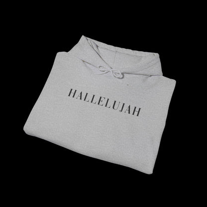 Hallelujah Hooded Sweatshirt | Comfort Wear, Unisex Fashion, Faith-Inspired Apparel, Cozy Gift, Relaxed Style