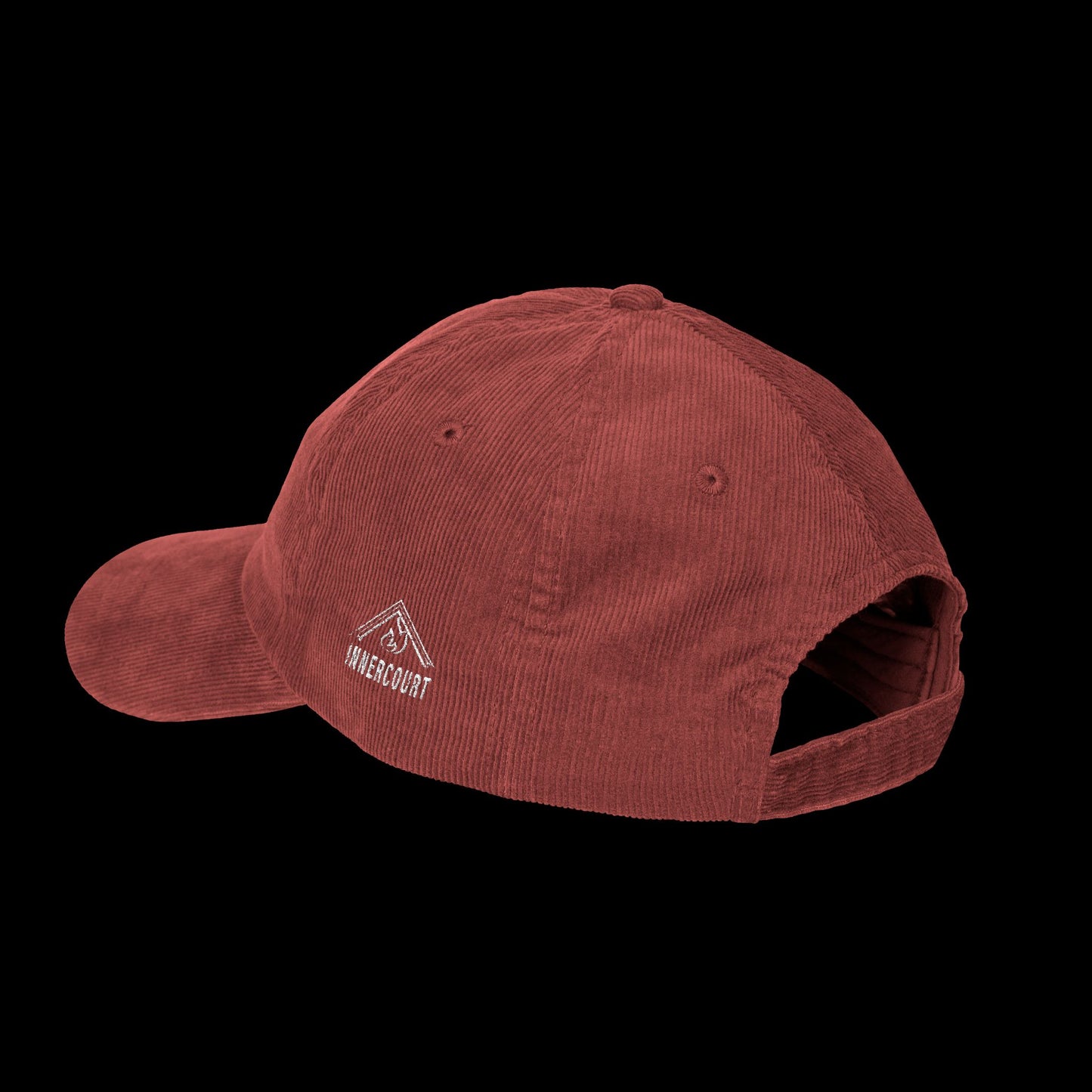 Vintage Corduroy Cap with 'Hallelujah' Embroidery, Casual Hat, Gift for Music Lovers, Trendy Accessory, Holiday Apparel
