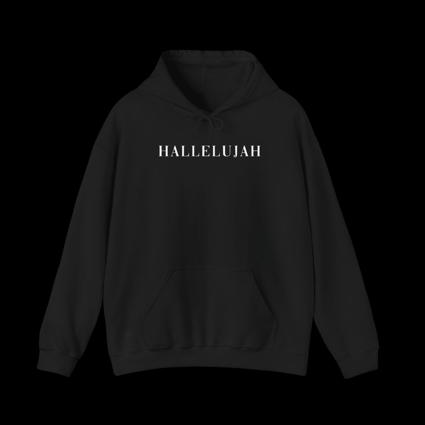 Hallelujah Hooded Sweatshirt | Comfort Wear, Unisex Fashion, Faith-Inspired Apparel, Cozy Gift, Relaxed Style