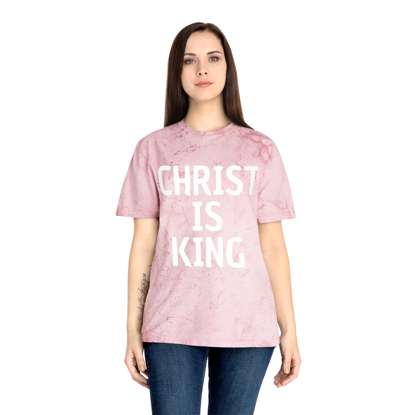 Christ Is King - Colorblast Comfort Colors Tee