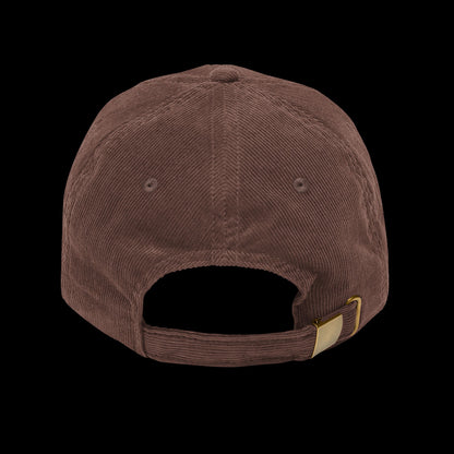 Vintage Corduroy Cap with 'Hallelujah' Embroidery, Casual Hat, Gift for Music Lovers, Trendy Accessory, Holiday Apparel