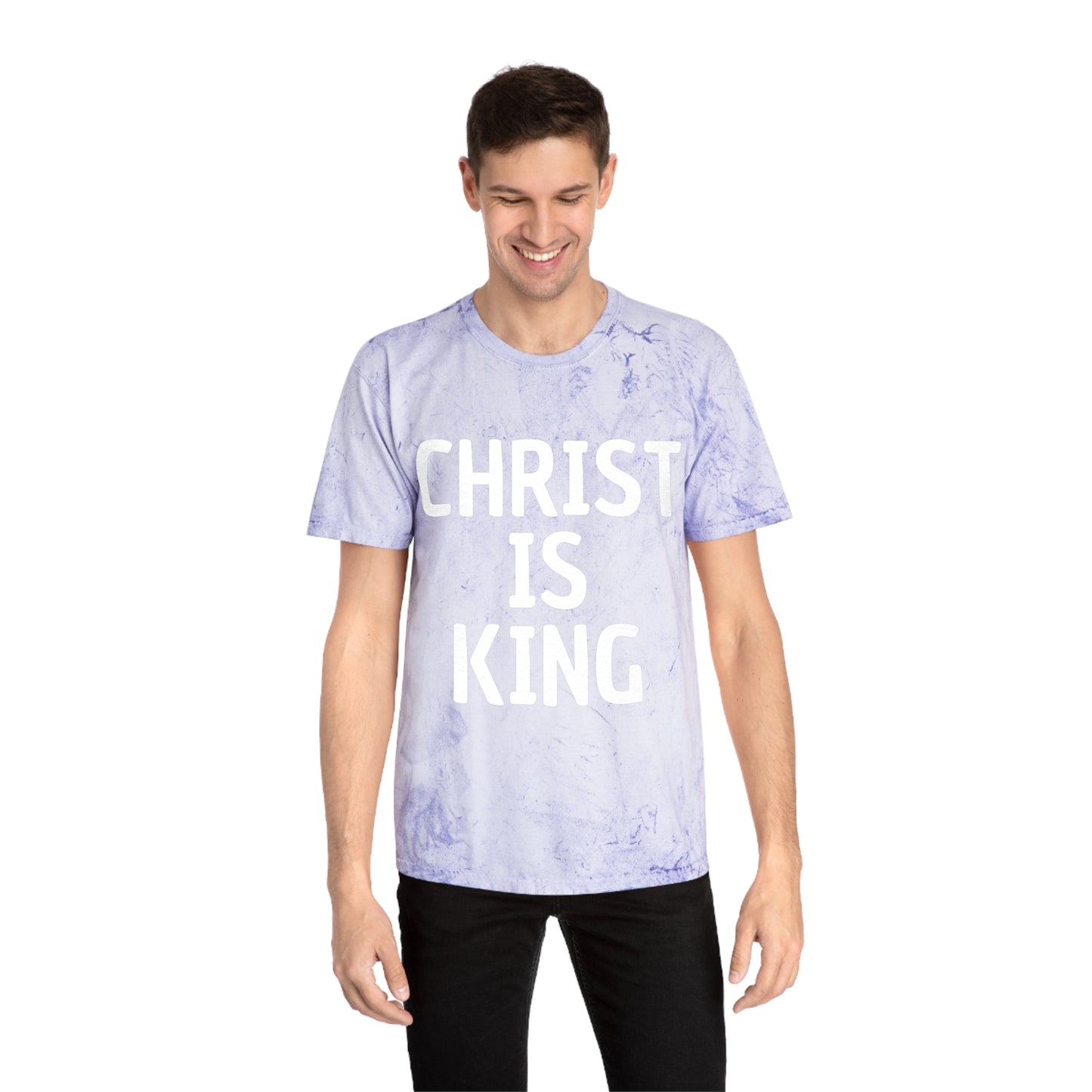 Christ Is King - Colorblast Comfort Colors Tee