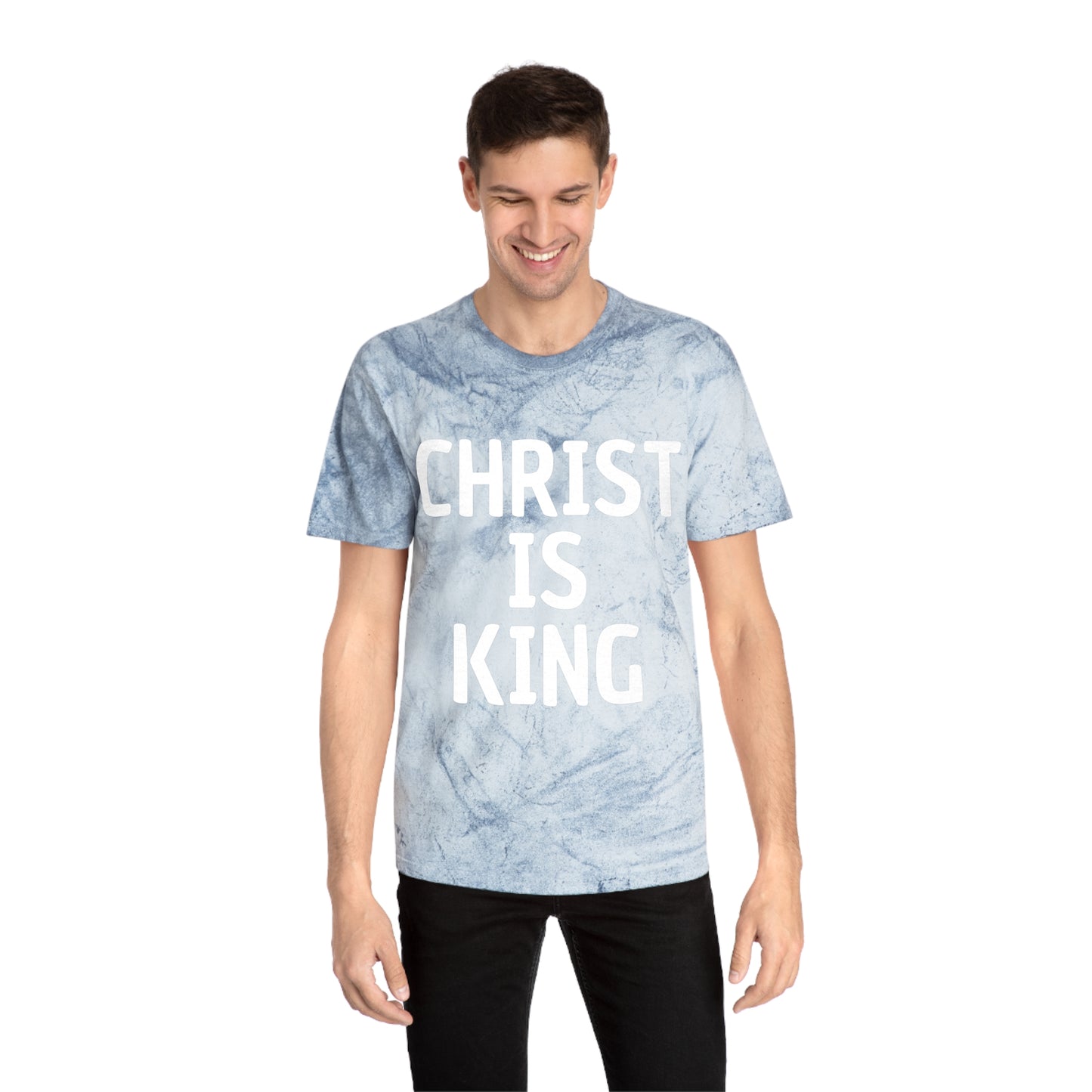 Christ Is King - Colorblast Comfort Colors Tee