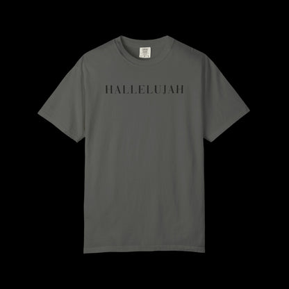 Hallelujah Graphic T-Shirt | Unisex Vintage Tee for Faith & Adventure | Perfect for Casual Wear, Gifts, Church Events, or Summer Outings
