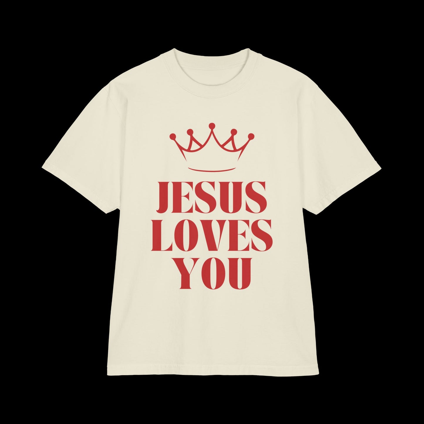 Jesus Loves You - King Culture - Oversized Streetwear Tee