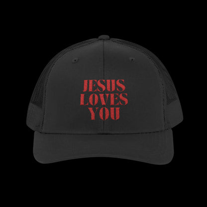 Jesus Loves You Snapback Trucker Cap