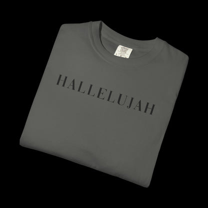 Hallelujah Graphic T-Shirt | Unisex Vintage Tee for Faith & Adventure | Perfect for Casual Wear, Gifts, Church Events, or Summer Outings