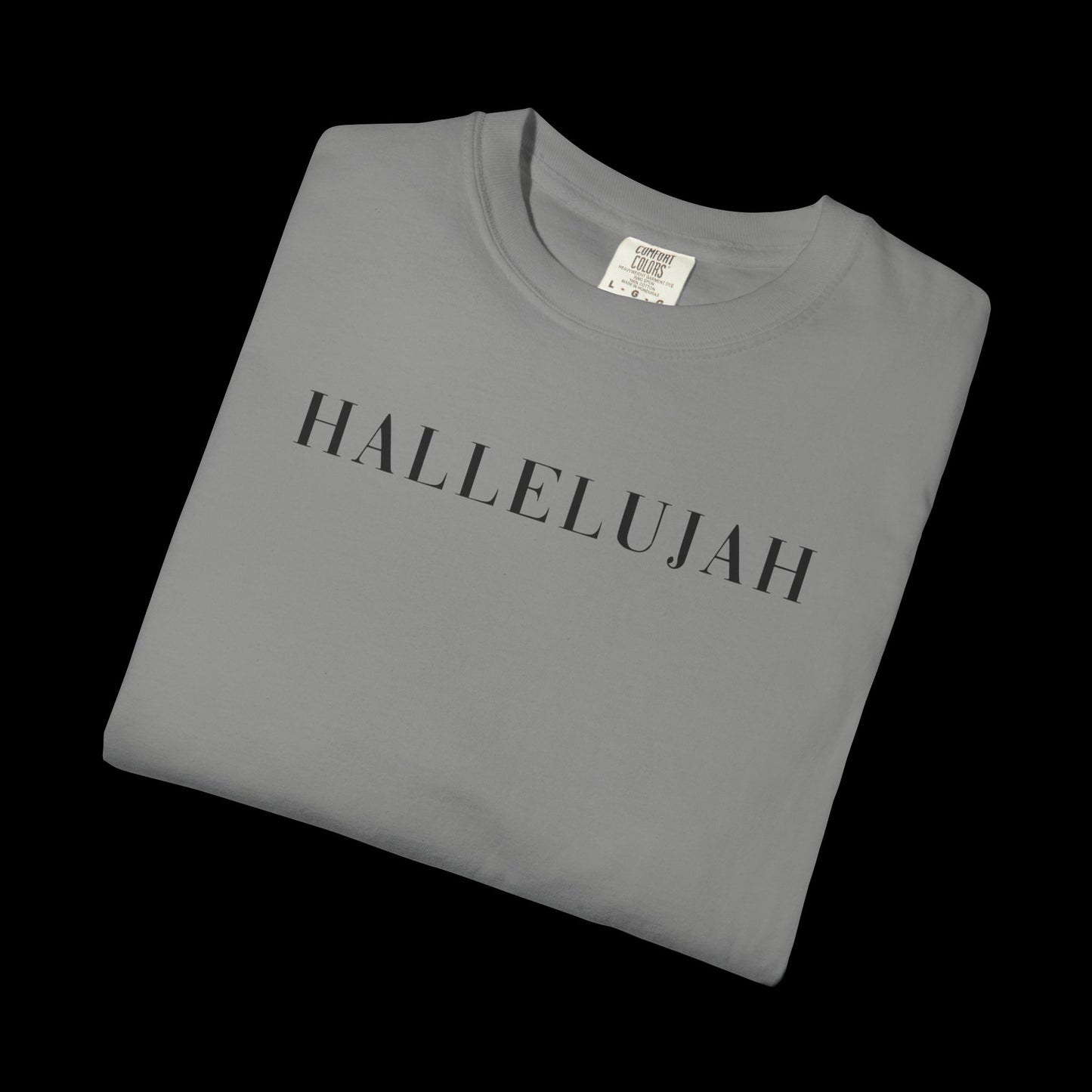 Hallelujah Graphic T-Shirt | Unisex Vintage Tee for Faith & Adventure | Perfect for Casual Wear, Gifts, Church Events, or Summer Outings