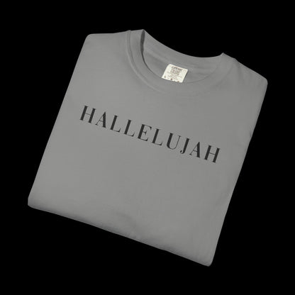 Hallelujah Graphic T-Shirt | Unisex Vintage Tee for Faith & Adventure | Perfect for Casual Wear, Gifts, Church Events, or Summer Outings