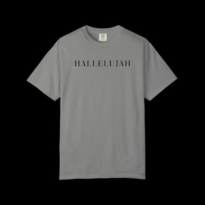 Hallelujah Graphic T-Shirt | Unisex Vintage Tee for Faith & Adventure | Perfect for Casual Wear, Gifts, Church Events, or Summer Outings