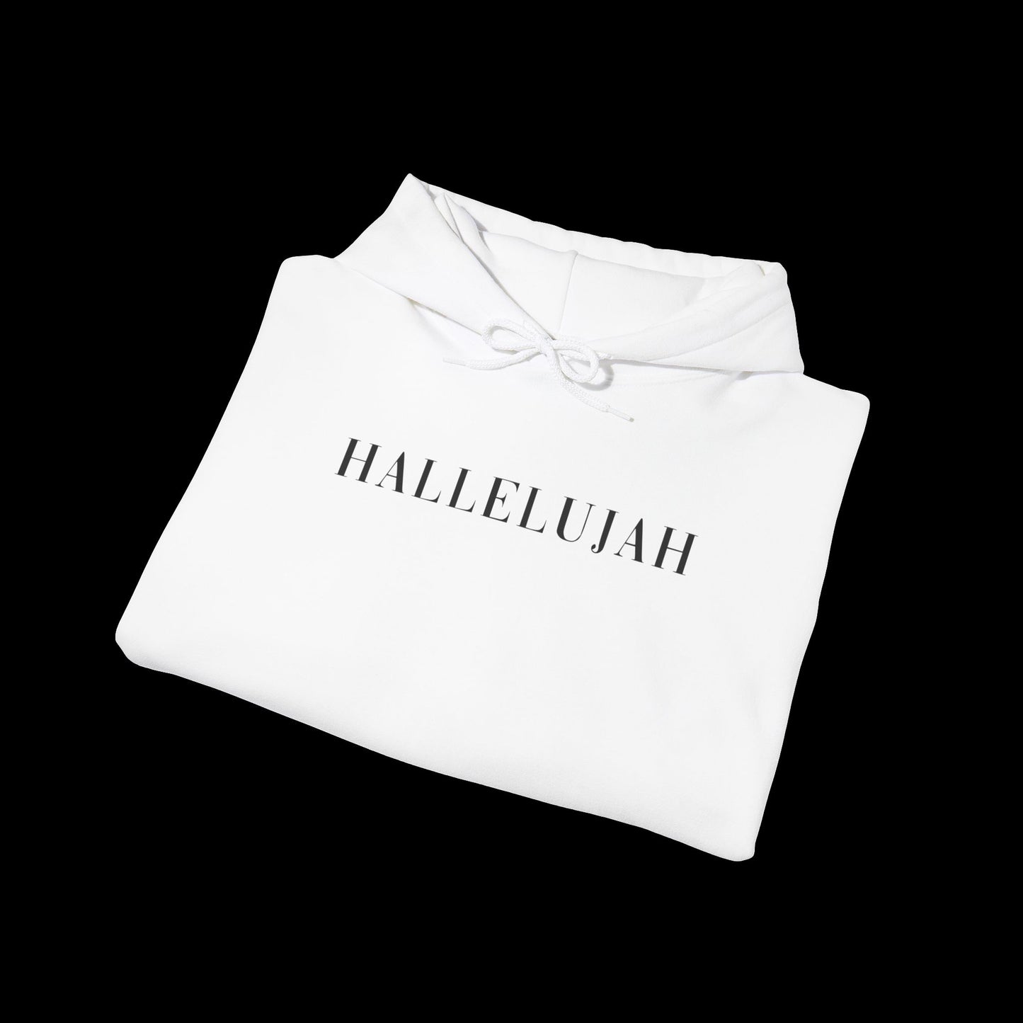 Hallelujah Hooded Sweatshirt | Comfort Wear, Unisex Fashion, Faith-Inspired Apparel, Cozy Gift, Relaxed Style