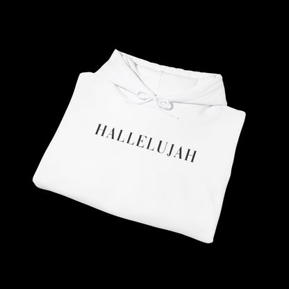 Hallelujah Hooded Sweatshirt | Comfort Wear, Unisex Fashion, Faith-Inspired Apparel, Cozy Gift, Relaxed Style