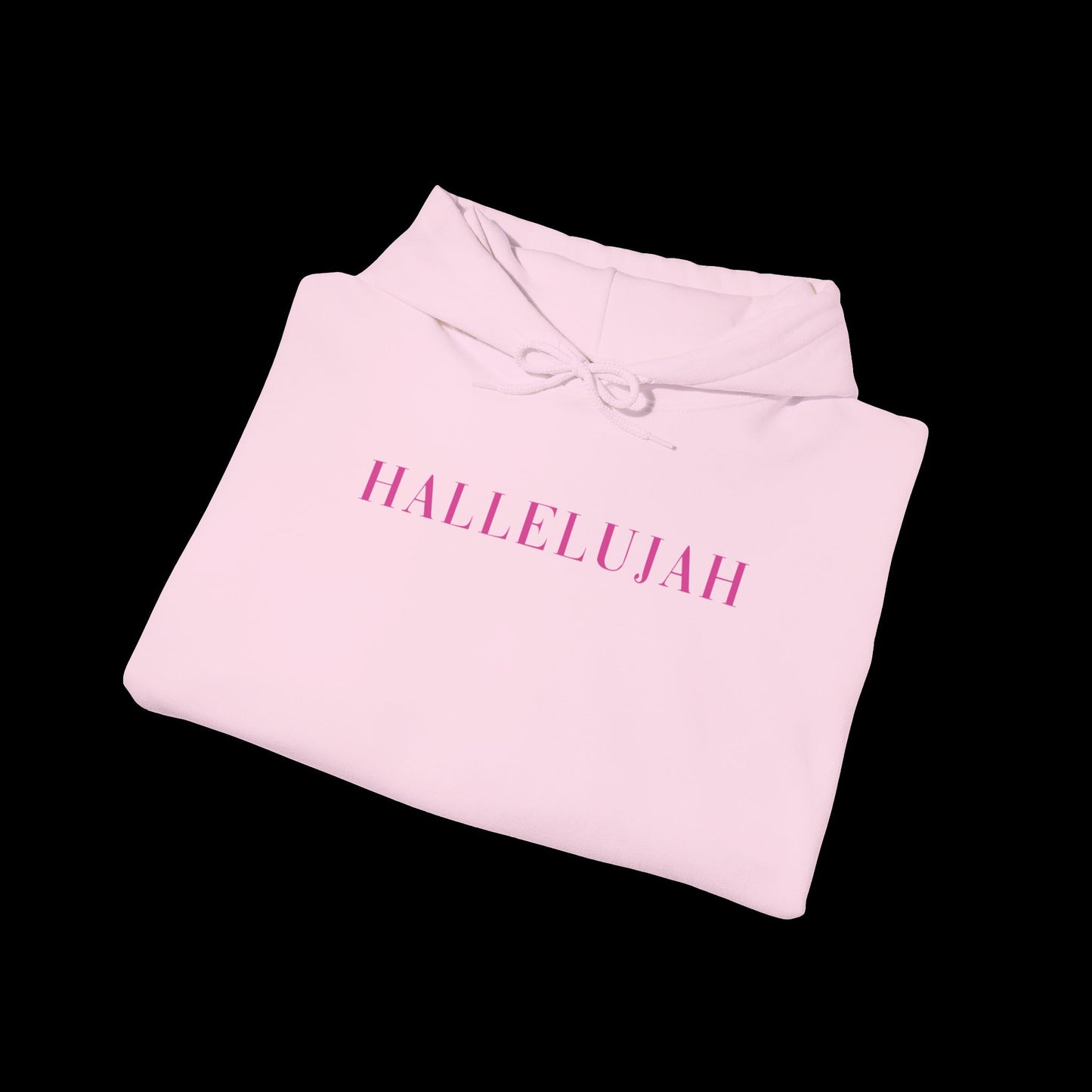 Hallelujah Hooded Sweatshirt | Comfort Wear, Unisex Fashion, Faith-Inspired Apparel, Cozy Gift, Relaxed Style