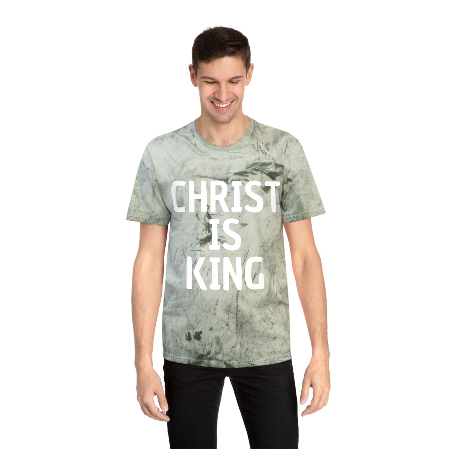 Christ Is King - Colorblast Comfort Colors Tee