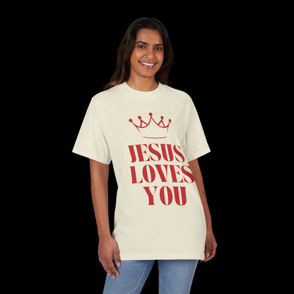 Jesus Loves You - King Culture - Oversized Streetwear Tee