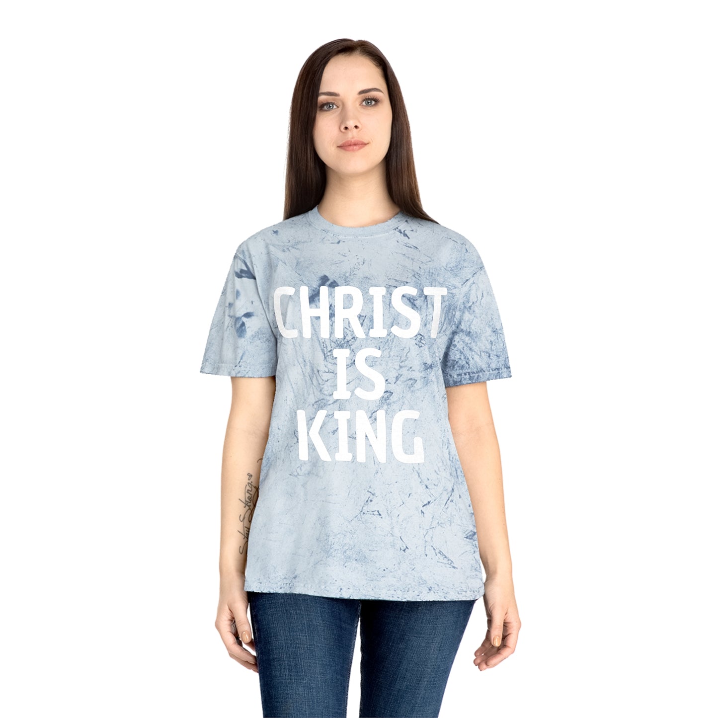 Christ Is King - Colorblast Comfort Colors Tee