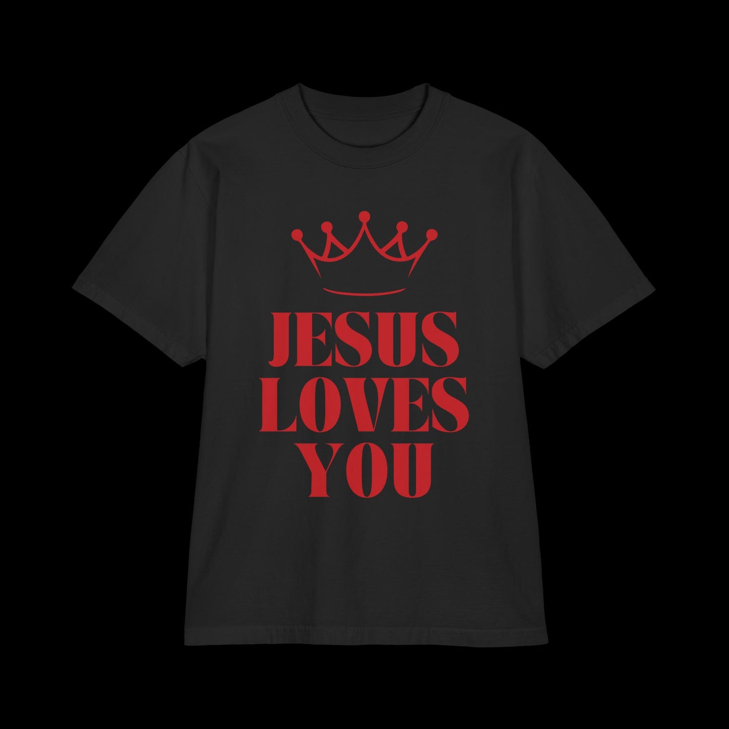 Jesus Loves You - King Culture - Oversized Streetwear Tee