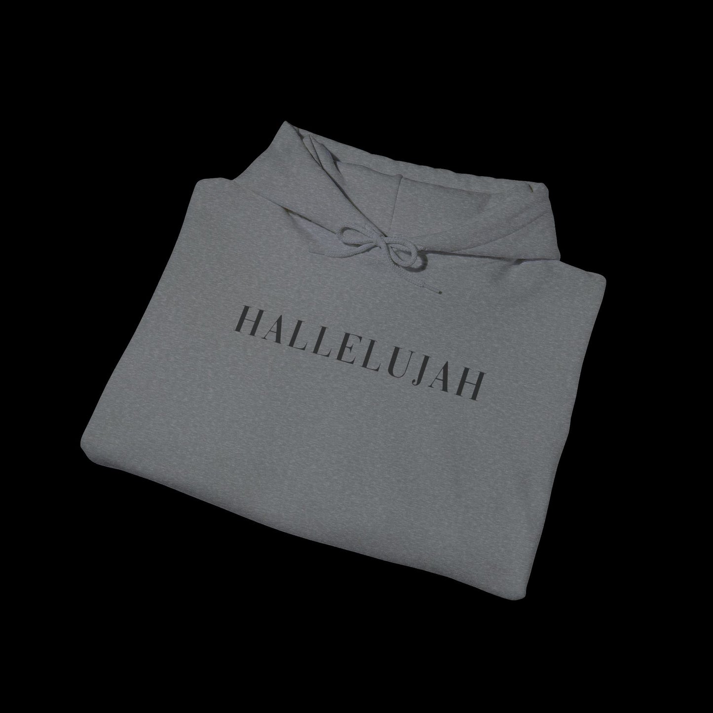 Hallelujah Hooded Sweatshirt | Comfort Wear, Unisex Fashion, Faith-Inspired Apparel, Cozy Gift, Relaxed Style