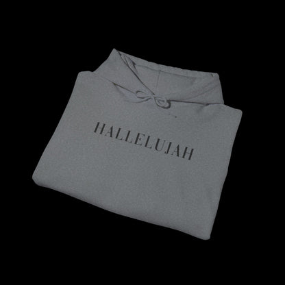 Hallelujah Hooded Sweatshirt | Comfort Wear, Unisex Fashion, Faith-Inspired Apparel, Cozy Gift, Relaxed Style
