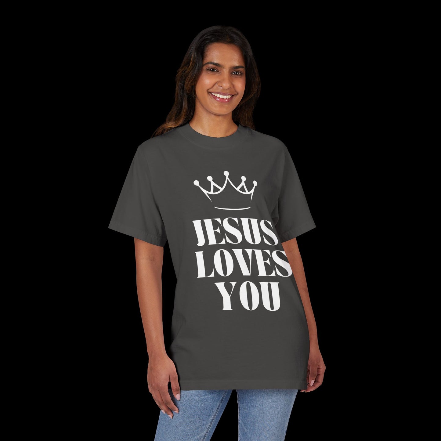 Jesus Loves You - King Culture - Oversized Streetwear Tee