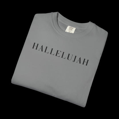 Hallelujah Graphic T-Shirt | Unisex Vintage Tee for Faith & Adventure | Perfect for Casual Wear, Gifts, Church Events, or Summer Outings