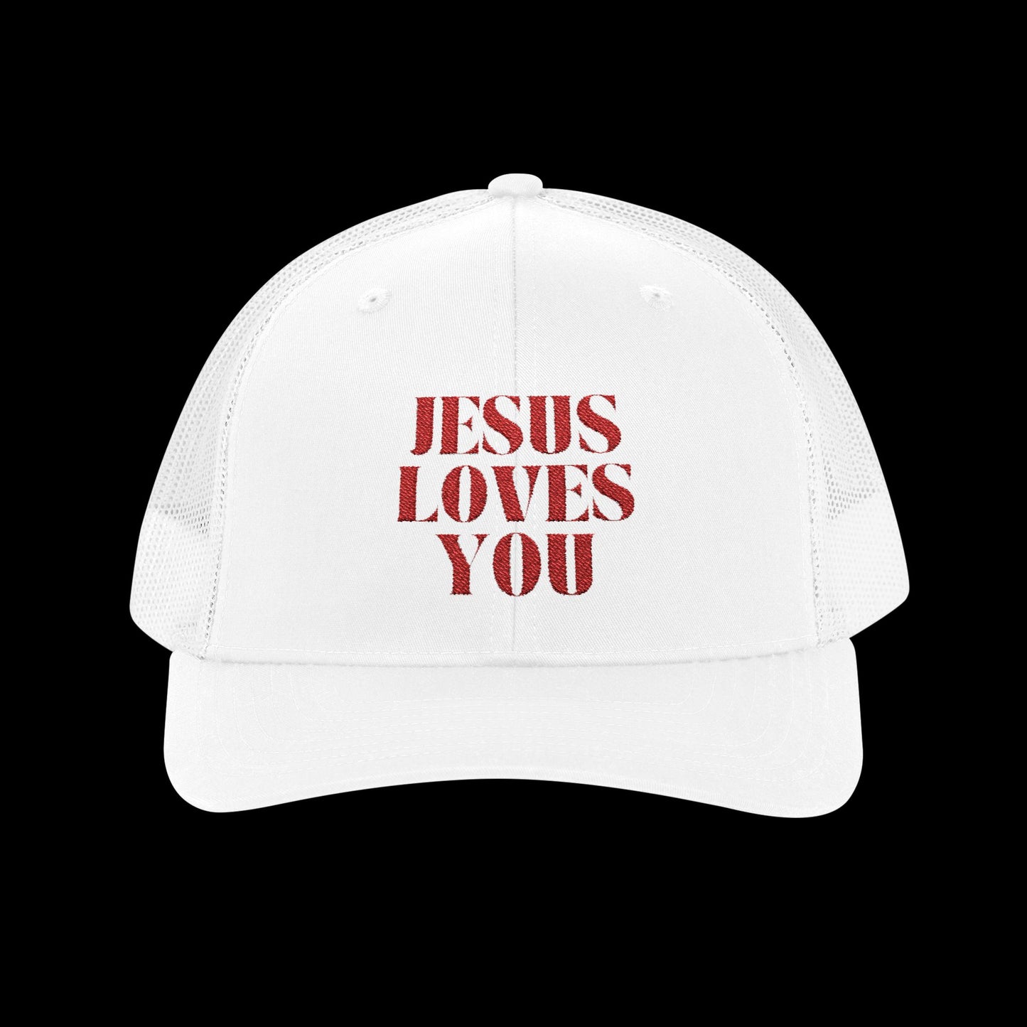 Jesus Loves You Snapback Trucker Cap